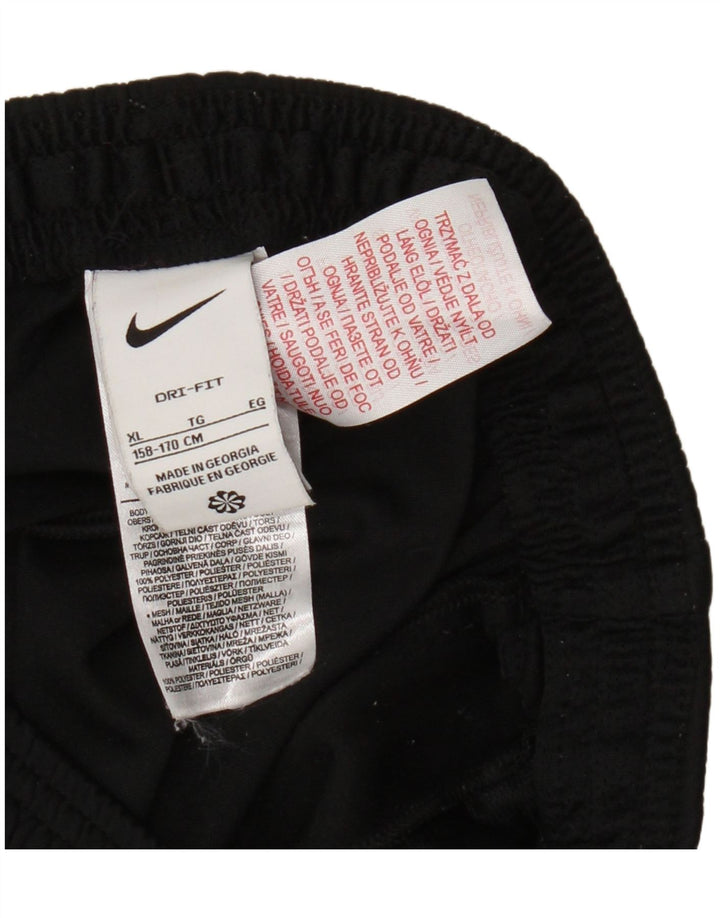Nike Pantalon de survêtement garçon 13-14 ans XL Noir Polyester