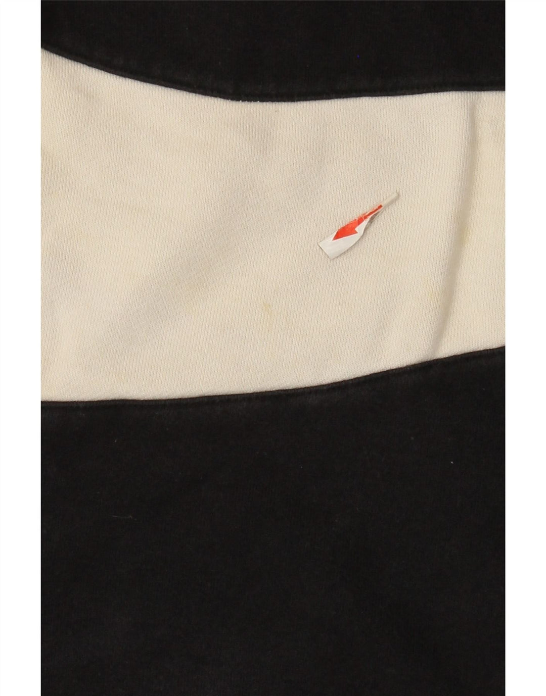 Nike Sweat-shirt graphique pour homme en coton noir Taille L