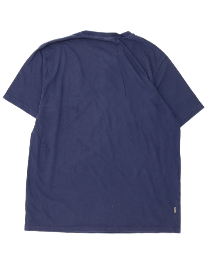THE NORTH FACE T-Shirt Homme Top XL Bleu Marine Coton