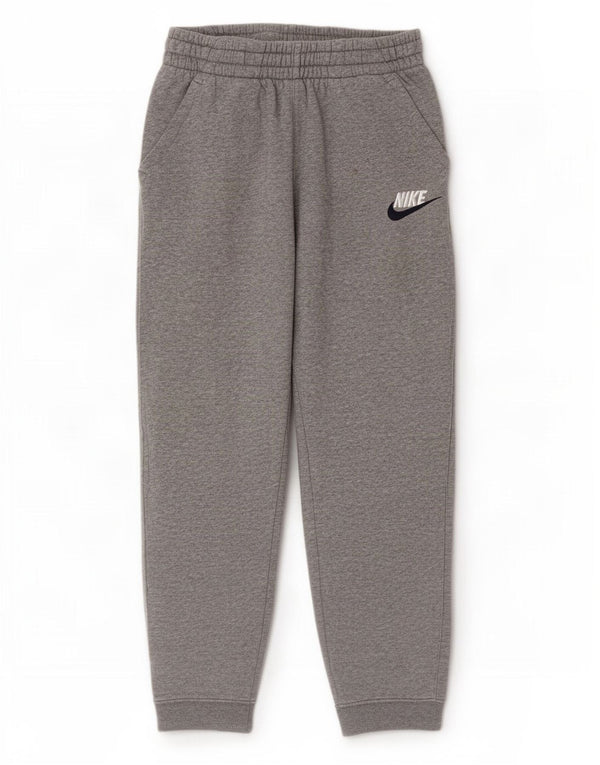 Nike Pantalon de survêtement pour garçon 12-13 ans Large Gris Moucheté Coton