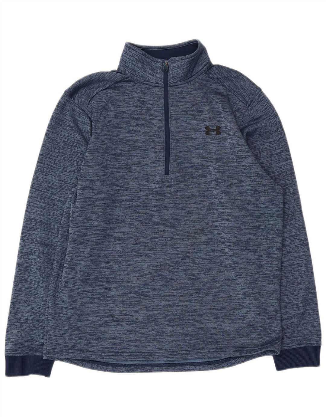 Under Armour Cold Gear Sweatshirt Jumper Homme Bleu Marine Moucheté