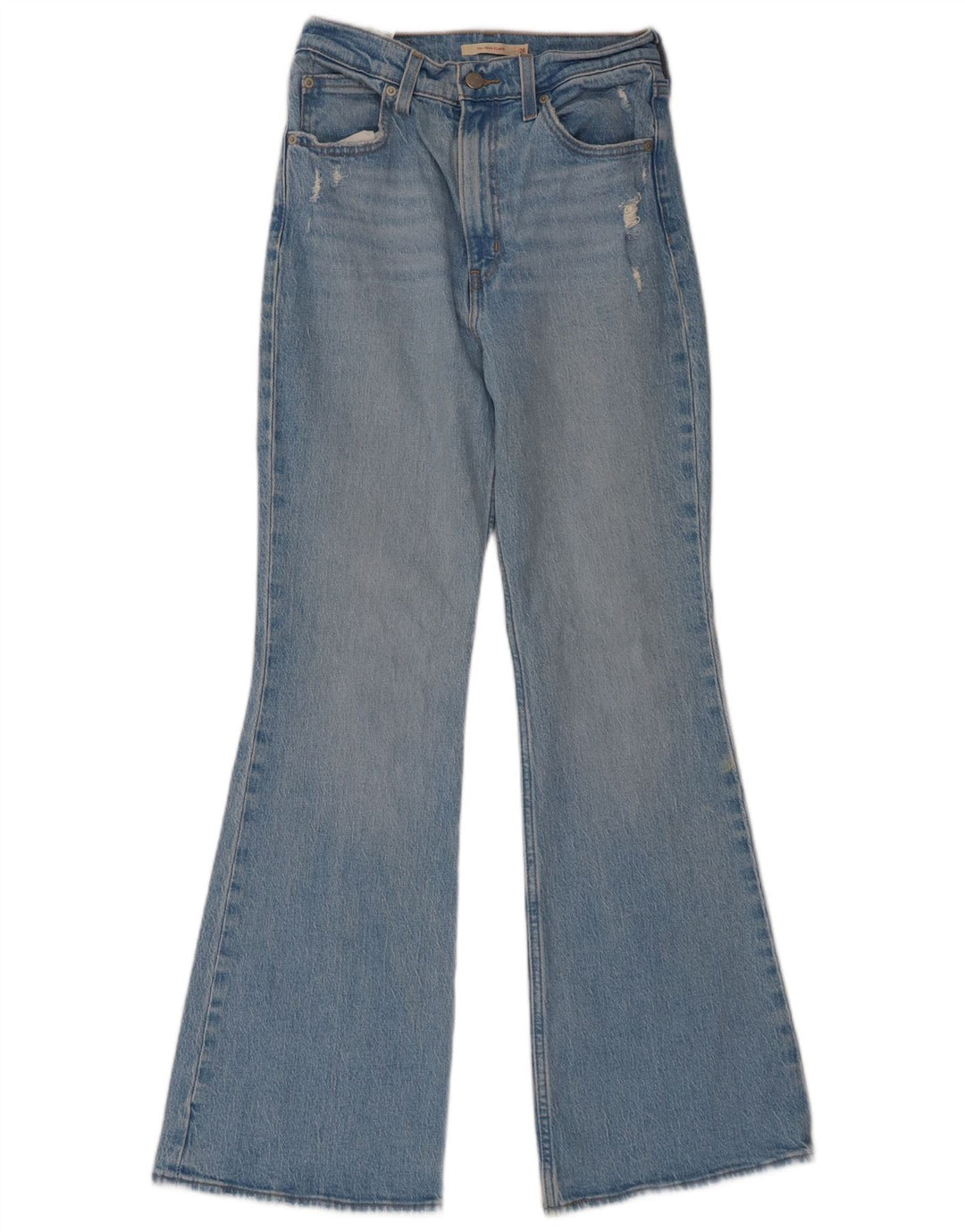 Levi's Jean Évasé Taille Haute W26 L32 Femme Bleu Coton