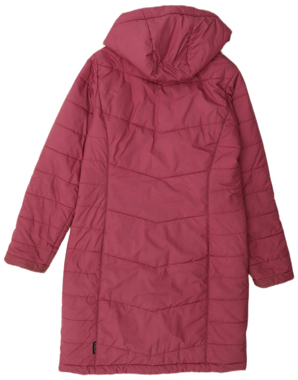 Mountain Warehouse Manteau rembourré à capuche pour femme UK 8/10 Petit Rose Polyester