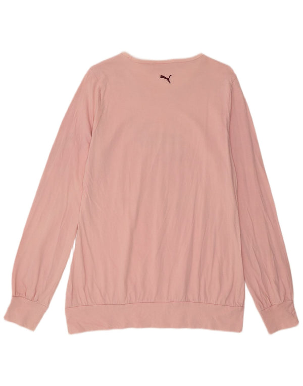 Puma Sweat-shirt graphique pour femme UK 16 Large Rose