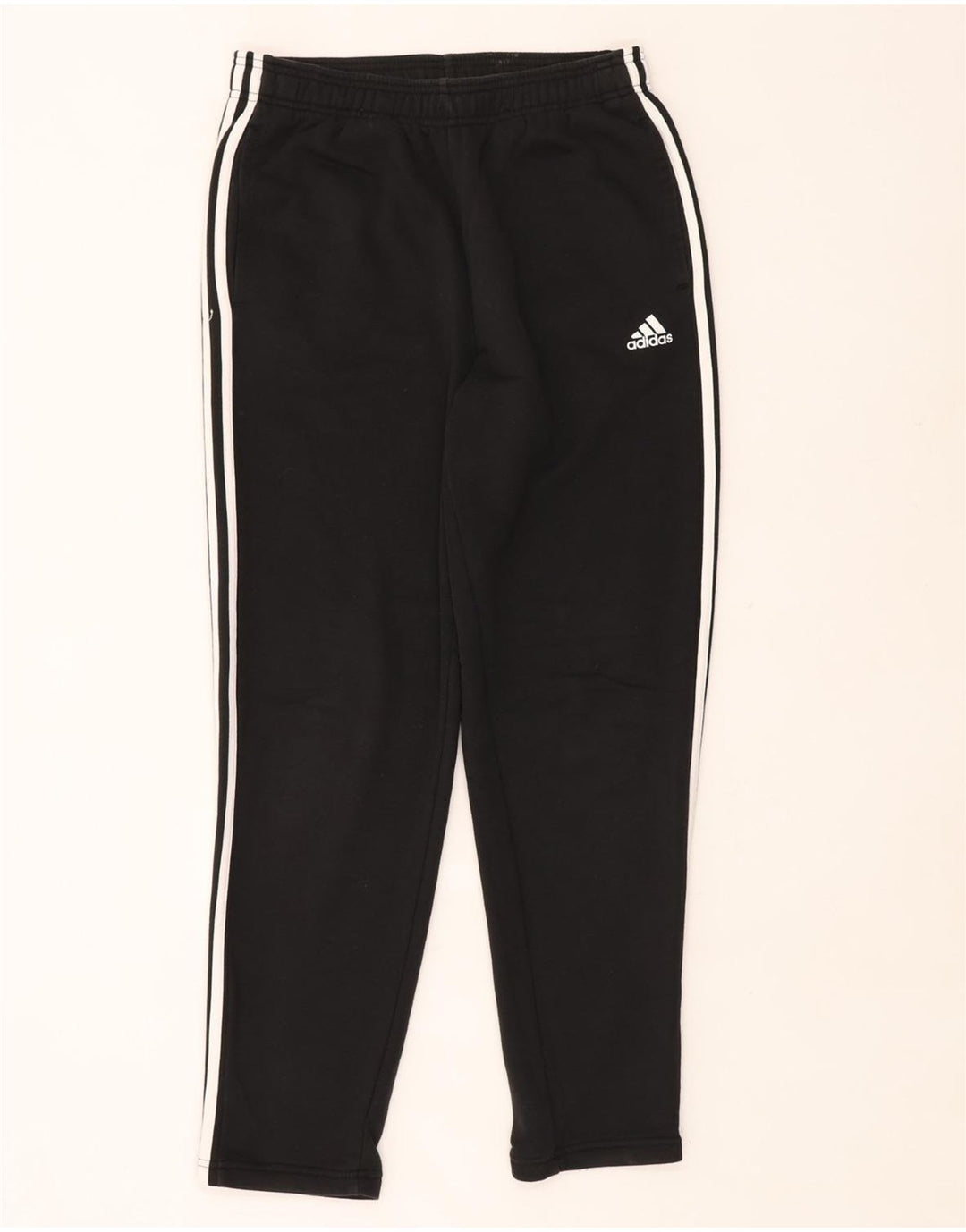 ADIDAS Pantalon de survêtement pour homme en coton noir moyen