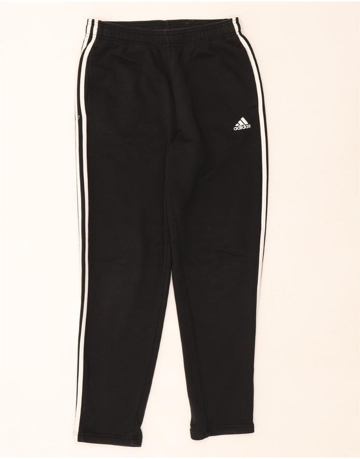 ADIDAS Pantalon de survêtement pour homme en coton noir moyen