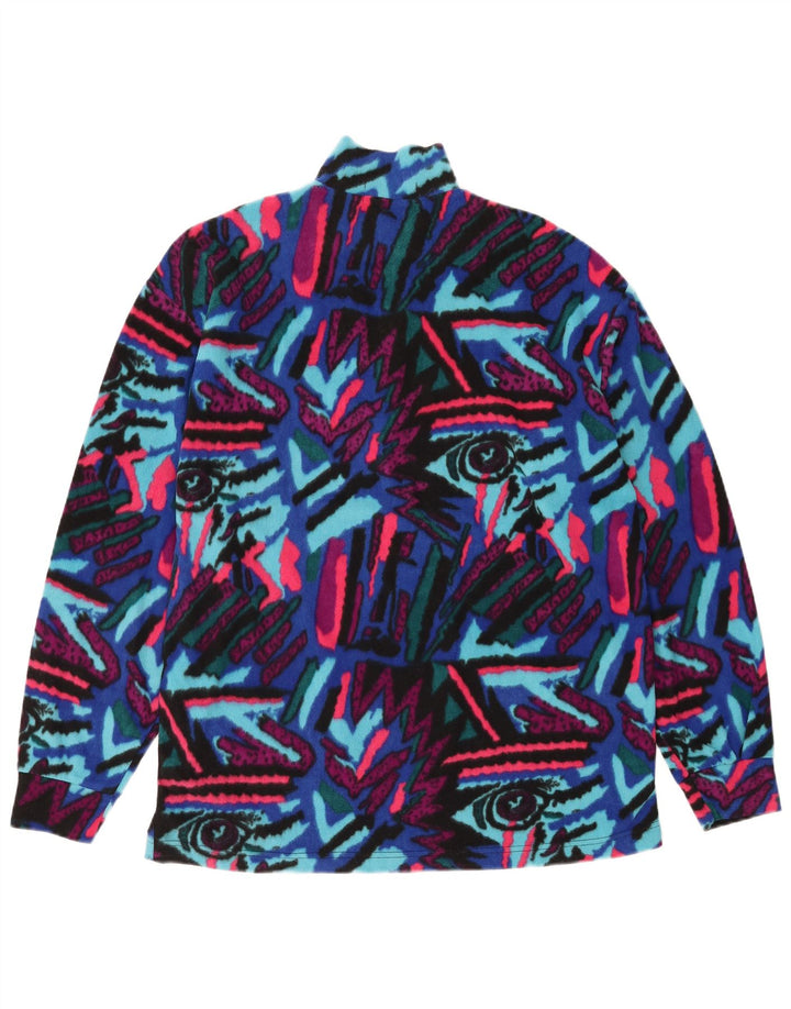 FILA Pull polaire à motif abstrait IT 52 Large multicolore pour homme