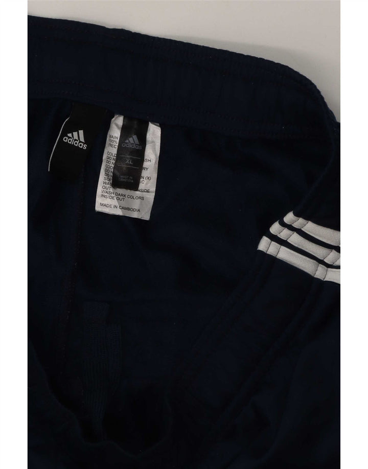 Adidas Pantalon de survêtement pour homme XL Bleu marine Polyester