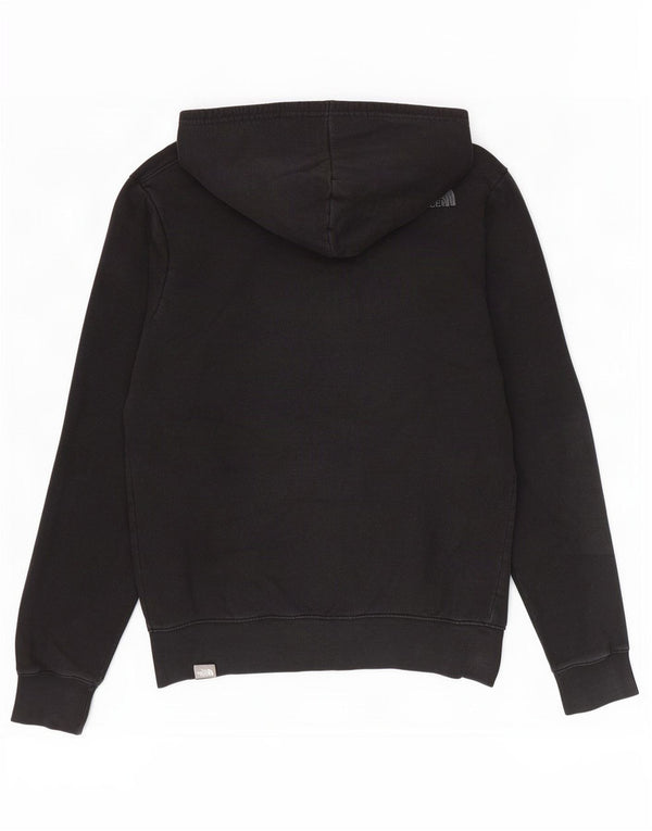 The North Face Pull à capuche zippé pour homme Petit coton noir