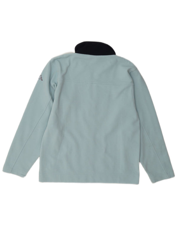 Kappa Veste de survêtement pour femme UK 12 Bleu moyen Polyester colour block