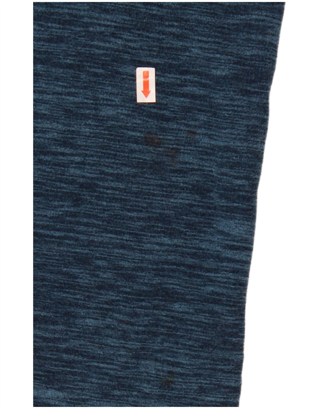 MOUNTAIN WAREHOUSE Pull polaire à col zippé pour homme 2XL en polyester moucheté bleu