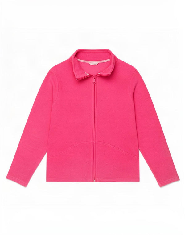 Marks & Spencer Veste polaire pour femme UK 16 Large Rose Polyester