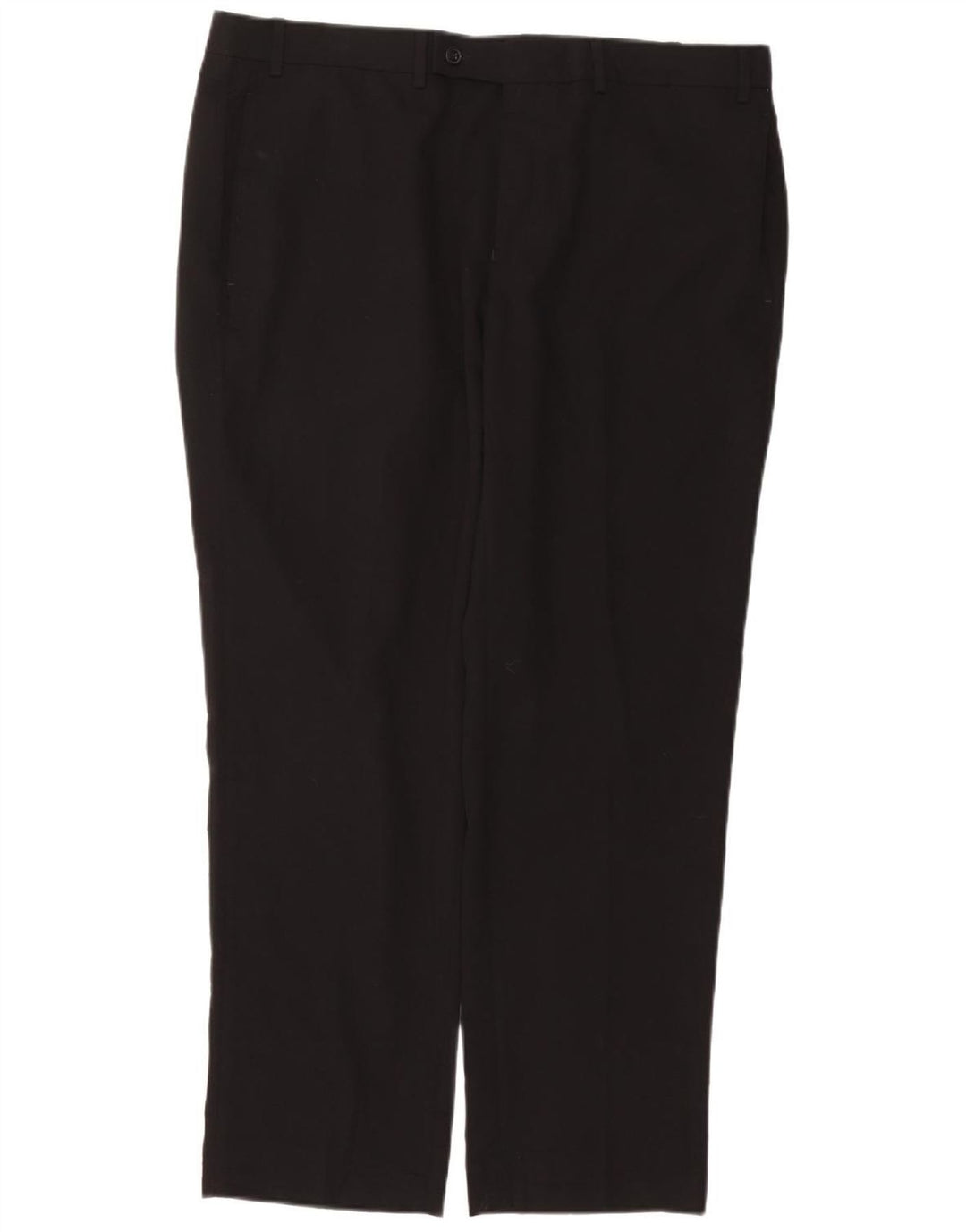 RALPH LAUREN Pantalon de Costume Droit Homme W38 L30 Noir Polyester