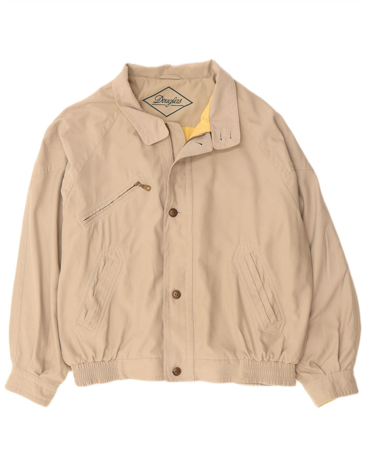 Douglas Veste Bomber Homme UK 44 2XL Beige Polyester