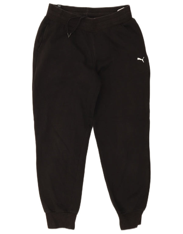 Puma Pantalon de survêtement pour homme en coton noir Taille S