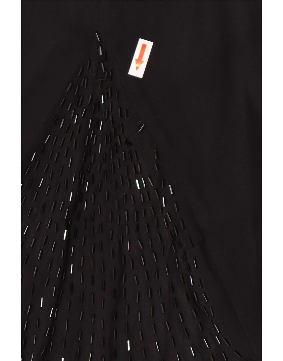Luisa Spagnoli Femme Jupe Évasée IT 44 Medium W32 Soie Noire