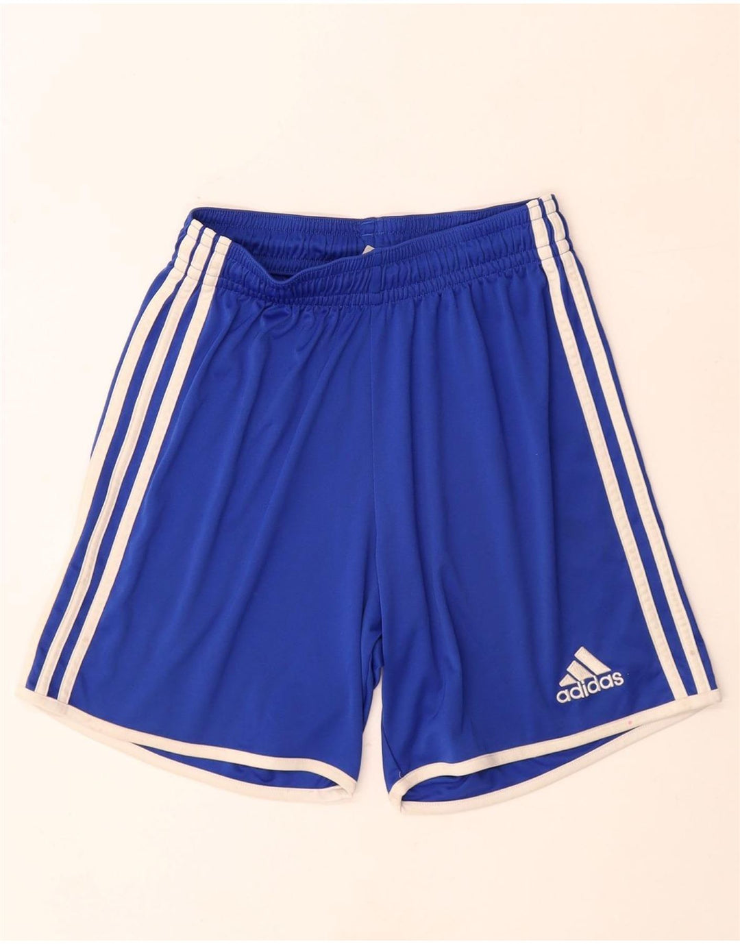 ADIDAS Short de sport Climalite pour garçon 9-10 ans Petit Bleu Polyester
