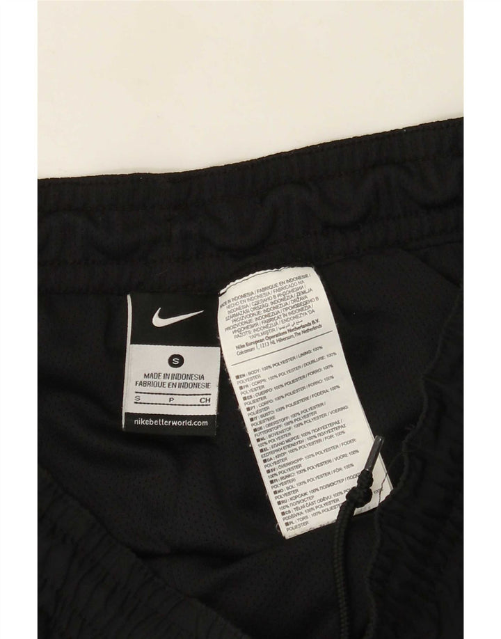 Nike Pantalon de survêtement graphique pour homme Small Noir Polyester