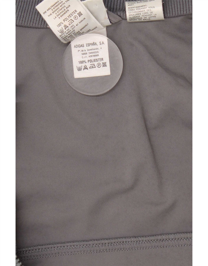 Adidas Veste de survêtement pour homme UK 48/50 XL Gris Polyester