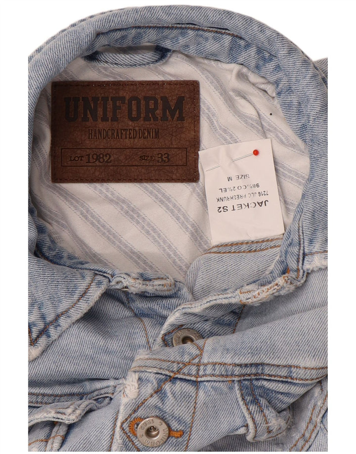 Uniforme Veste en jean pour homme UK 38 Coton bleu moyen