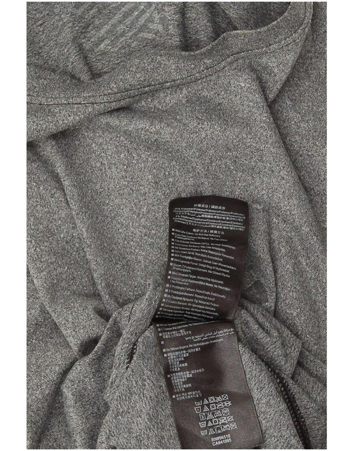 Under Armour Haut Cold Gear Manches Longues Homme Gris Moyen Polyester