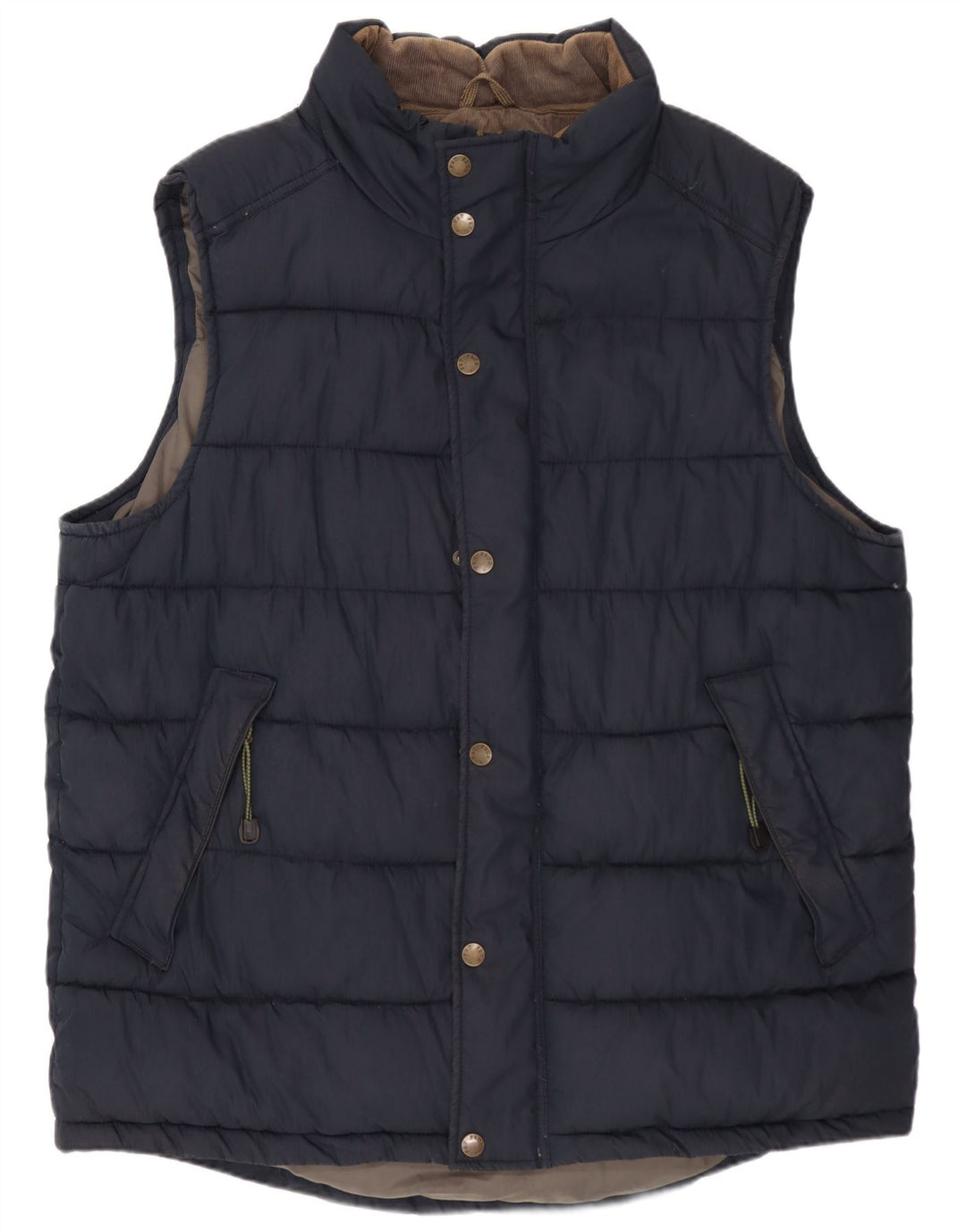 FAT FACE Gilet rembourré pour homme UK 42 XL Bleu marine Polyester