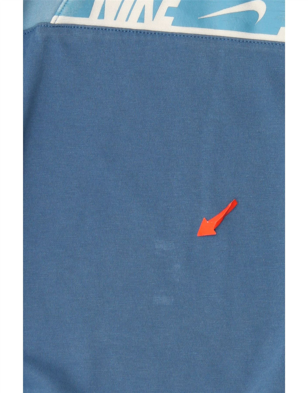 Nike T-Shirt Graphique Homme Bleu Moyen Coton