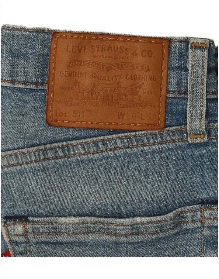 Levi's Jean Slim 511 Homme W28 L28 Bleu