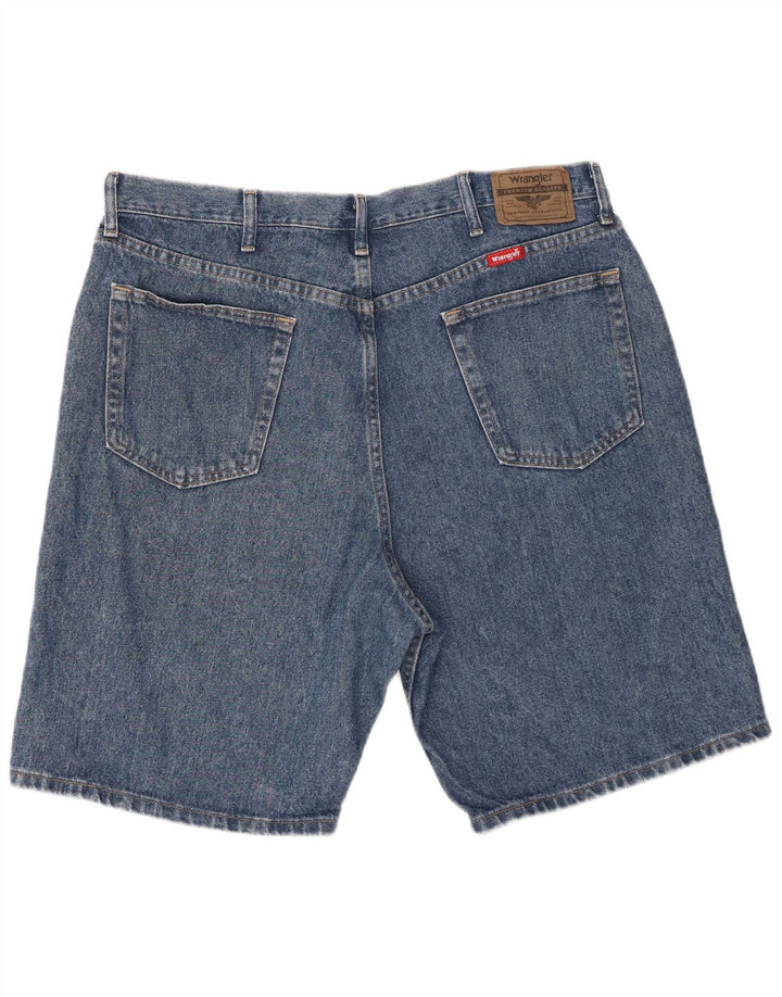 Wrangler Short en jean pour homme W38 XL Bleu coton