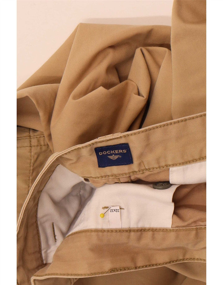 Dockers Pantalon Chino Droit Homme W32 L32 Beige
