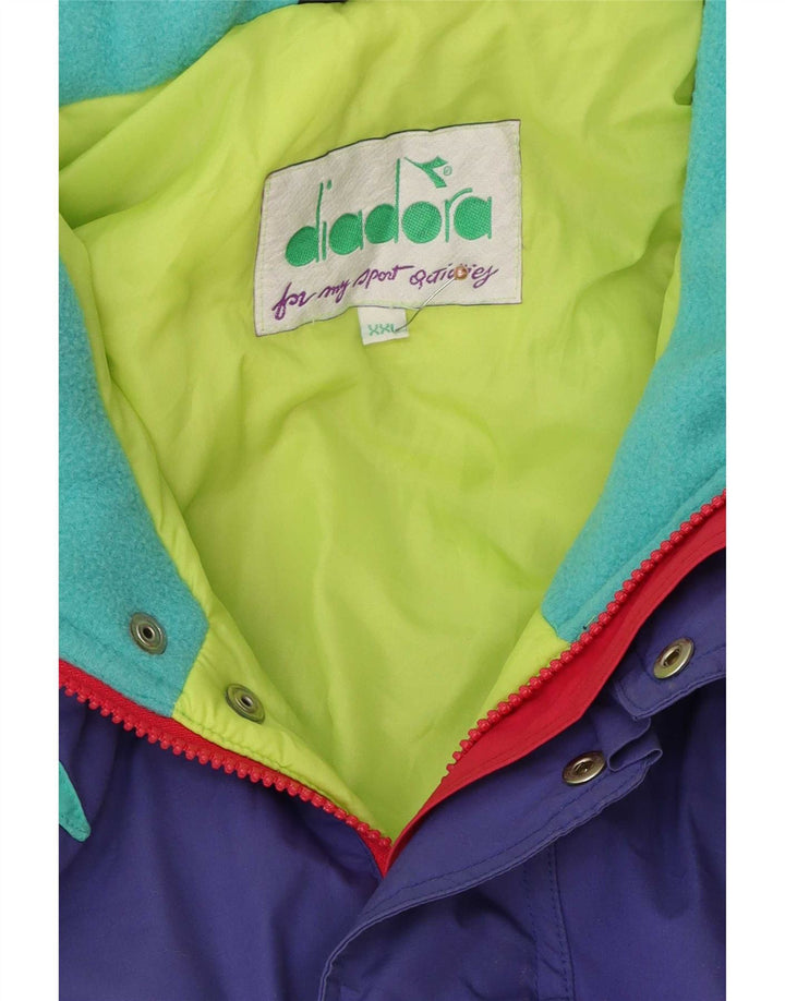Diadora Combinaison de Ski Femme UK 20 2XL Multicolore Polyester