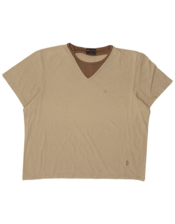 Champion T-Shirt Femme UK 18 XL Beige