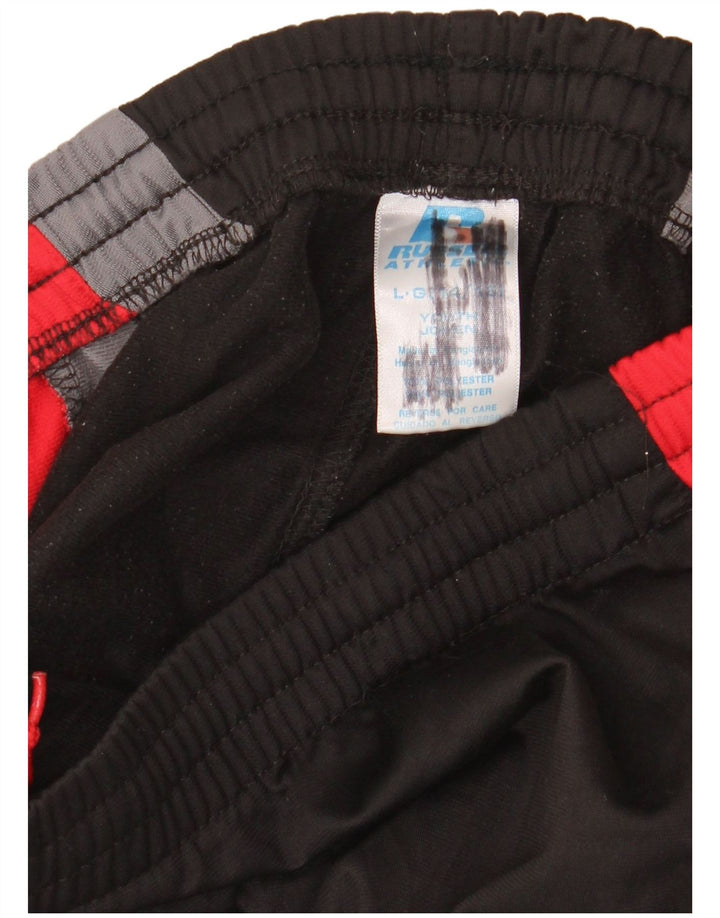Russell Athletic Pantalon de survêtement pour garçon 14-15 ans Noir Taille L