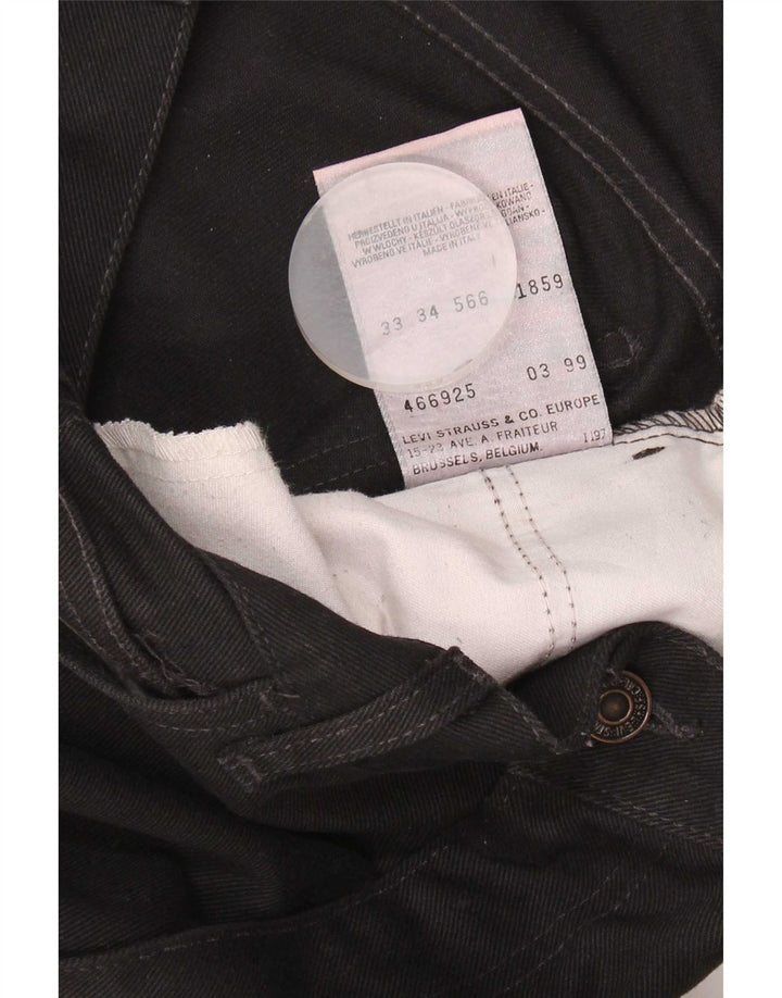 Levi's Jean Droit W33 L29 Homme Noir Coton