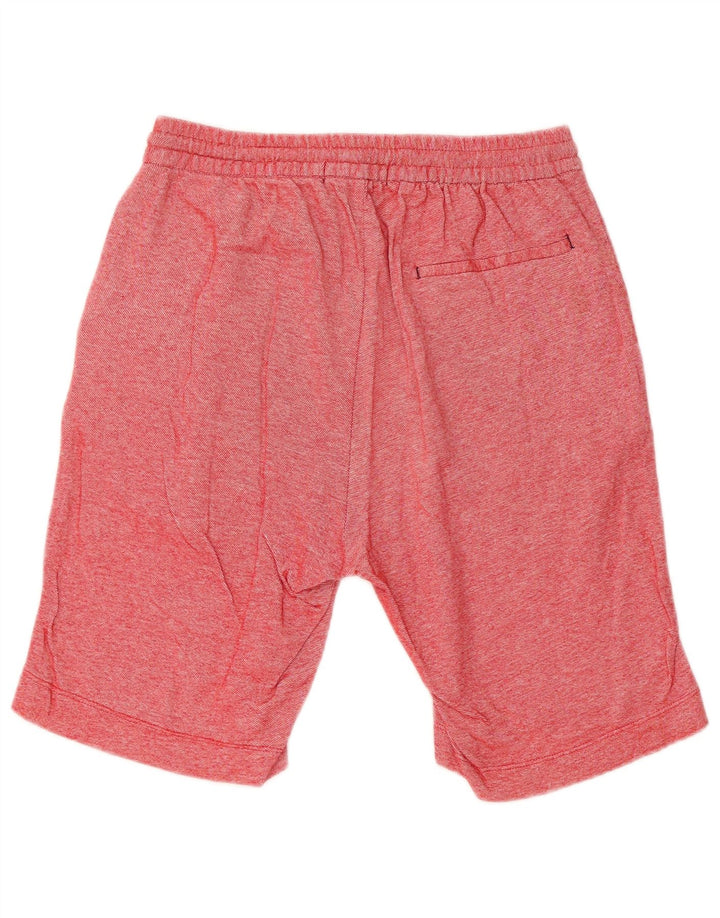 Zara Short Sport Homme Petit Rouge Moucheté