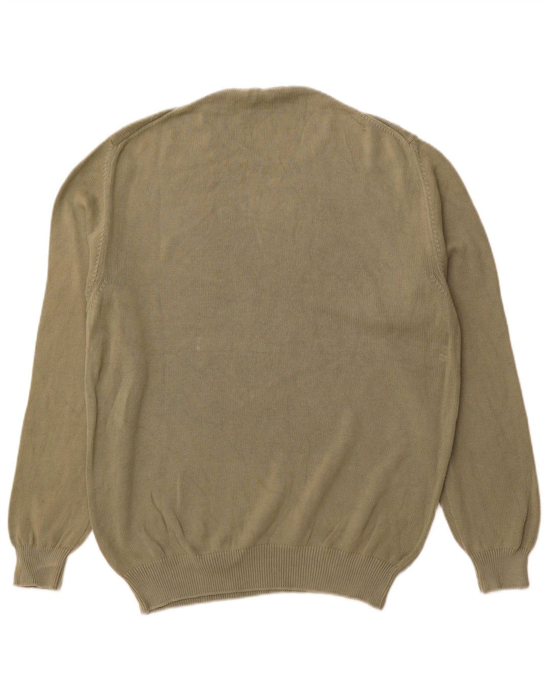 CARRERA Mens Crew Neck Jumper Sweater Large Green Cotton