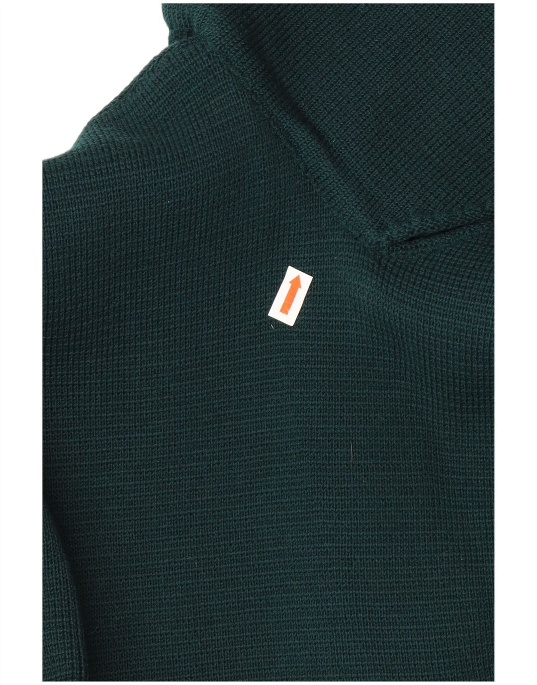 VINTAGE Womens Longline Cardigan Sweater UK 12 Medium Green