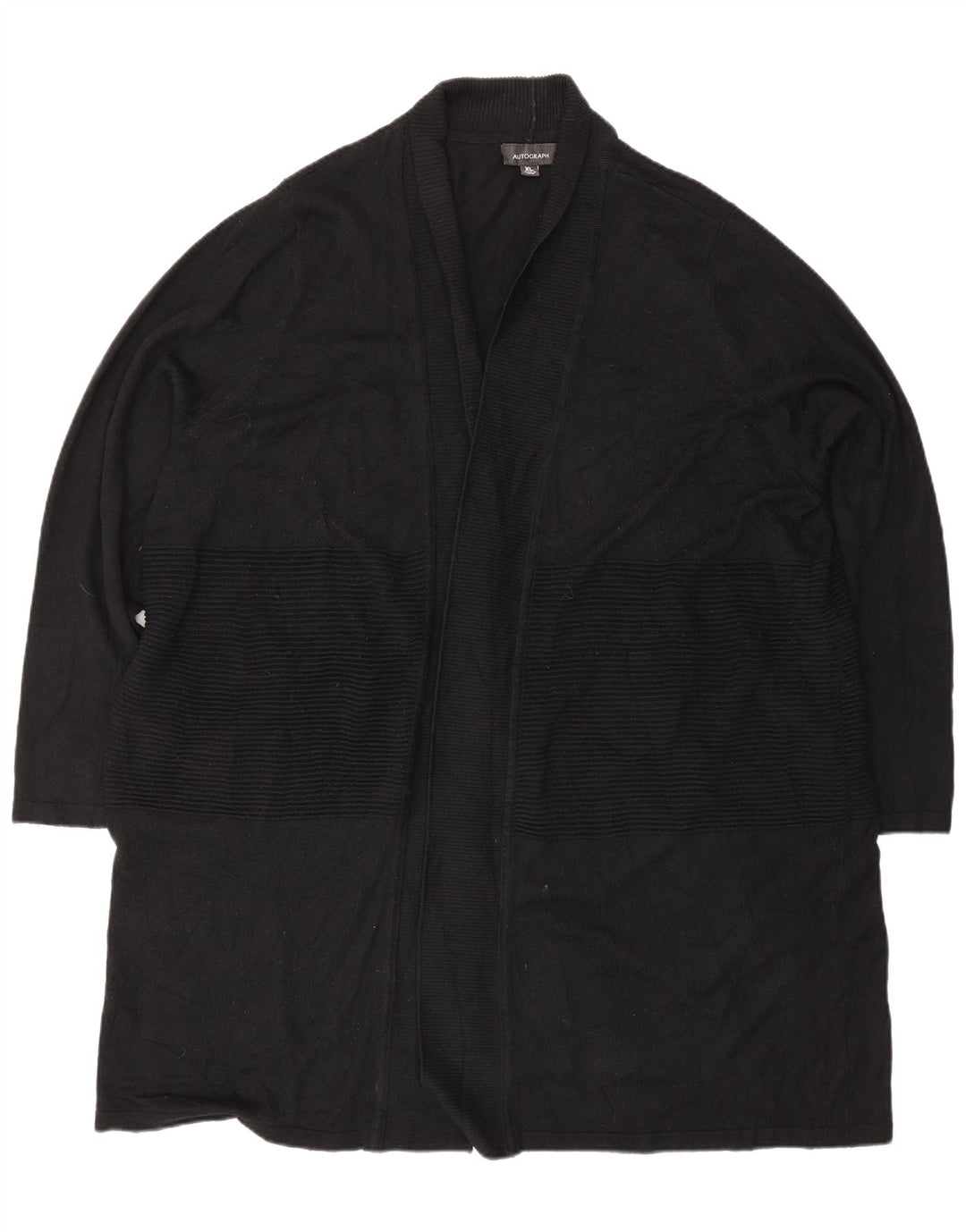 Marks & Spencer Pull cardigan long autographe pour femme UK 18 XL Noir