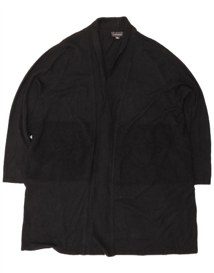 Marks & Spencer Pull cardigan long autographe pour femme UK 18 XL Noir