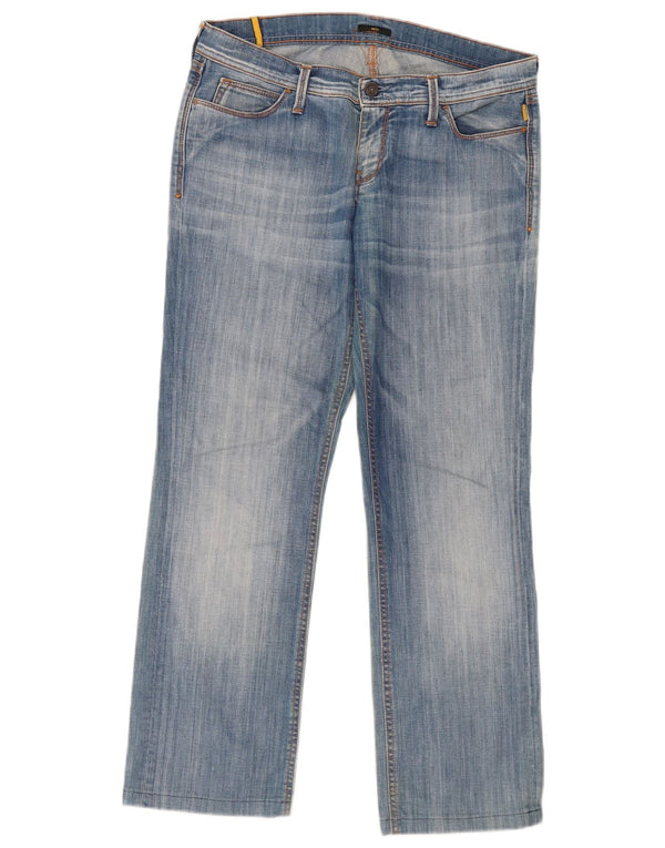 Meltin' Pot Jean Droit Femme W31 L29 Bleu Coton