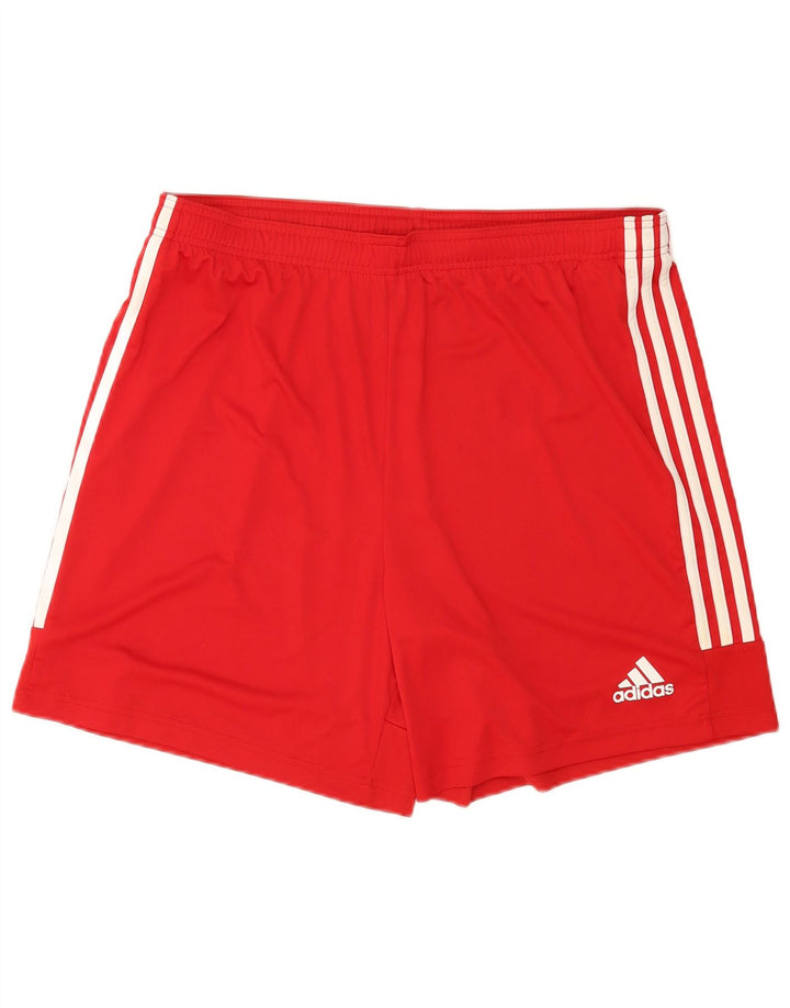 Adidas Short de sport Aeroready pour homme XL Rouge Polyester