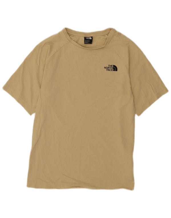 The North Face T-shirt graphique pour hommes, petit, jaune, coton