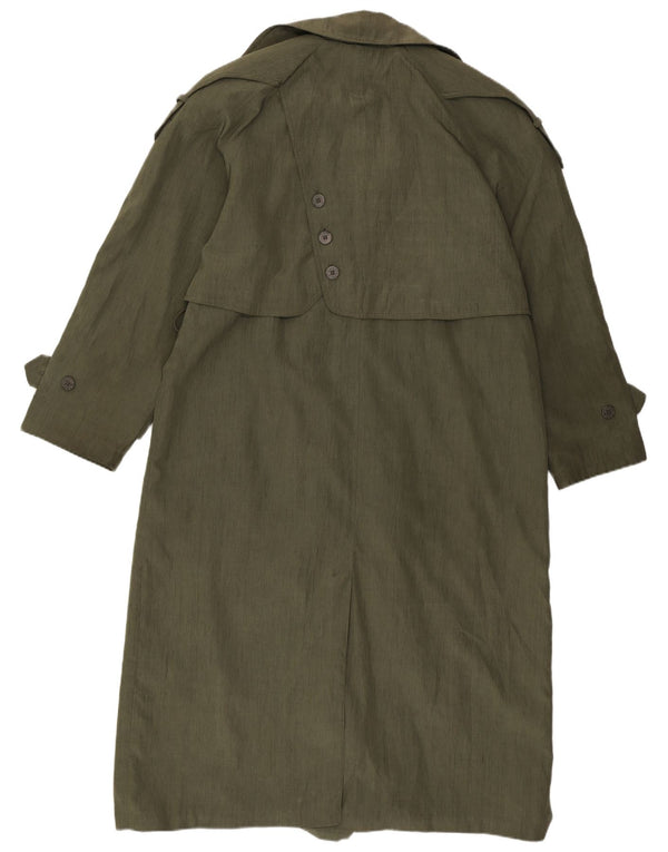 Savannah Trench-coat surdimensionné pour femme UK 10 Petit vert Polyester