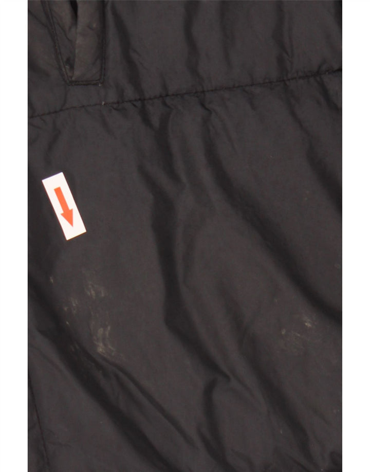 Sergio Tacchini Manteau rembourré pour femme UK 14 Medium Noir Nylon