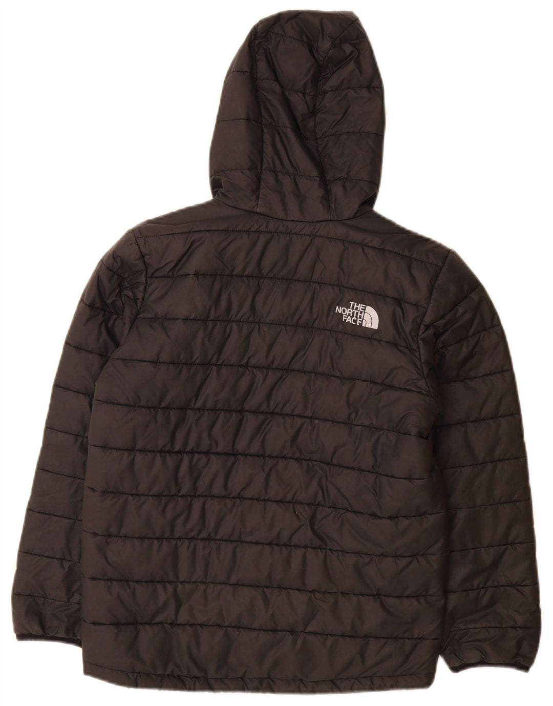 The North Face Veste matelassée à capuche pour garçons 9-10 ans Noir moyen Polyester