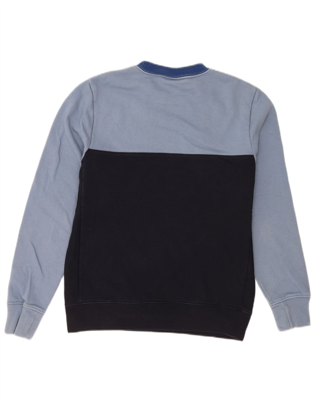 Paul Smith Sweat-shirt coupe classique pour homme en coton bleu color block Small