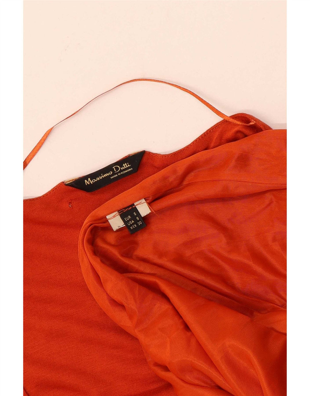 Massimo Dutti Robe basique pour femme UK 10 Small Orange
