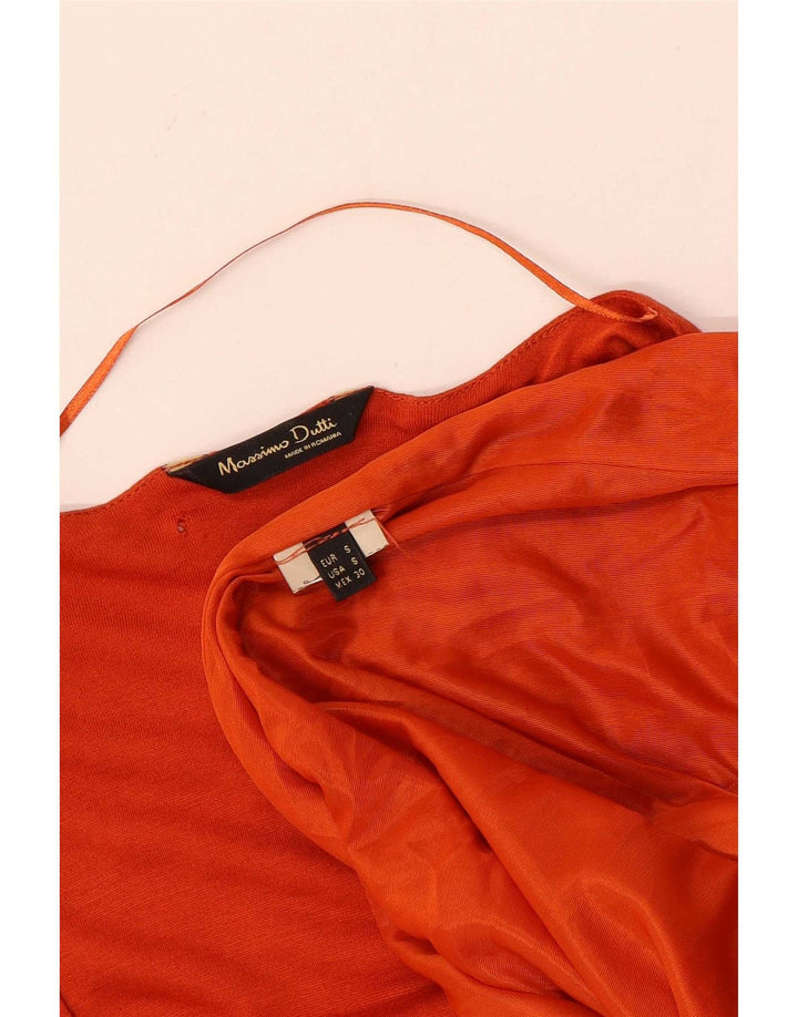 Massimo Dutti Robe basique pour femme UK 10 Small Orange