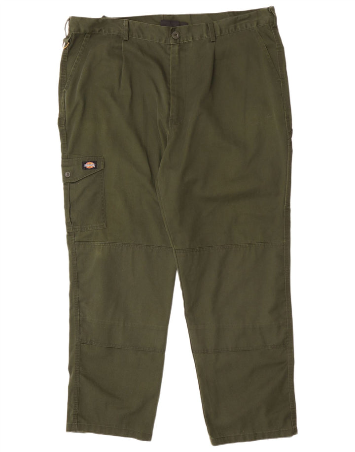 Dickies Pantalon Cargo Pegged Homme W44 L31 Vert Polyester