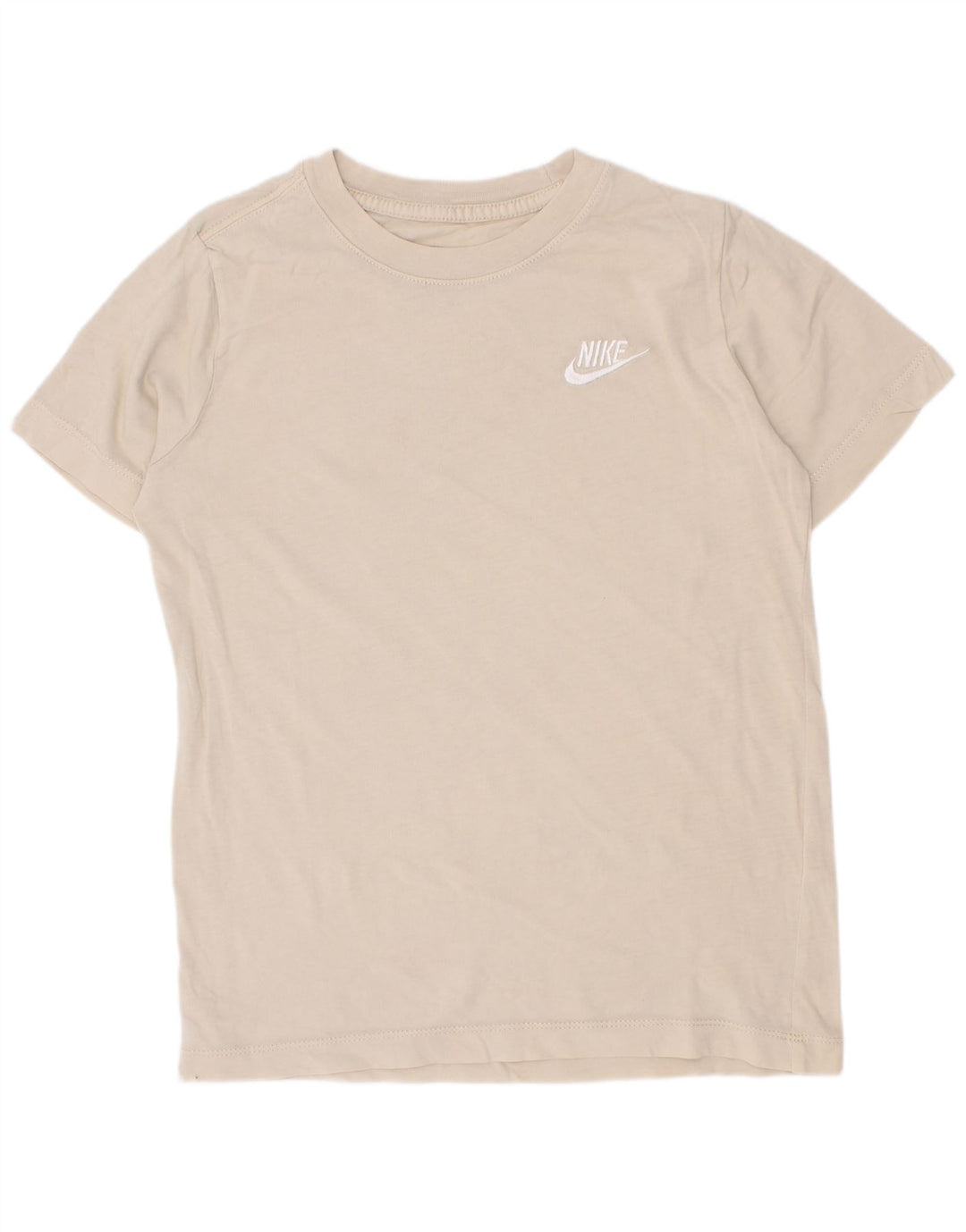 Nike T-Shirt Garçon 8-9 Ans Petit Beige